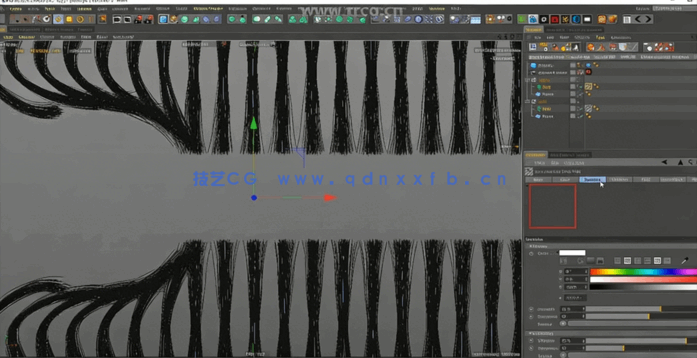 C4D刚体液体VFX特效模拟实例训练视频教程(图6)