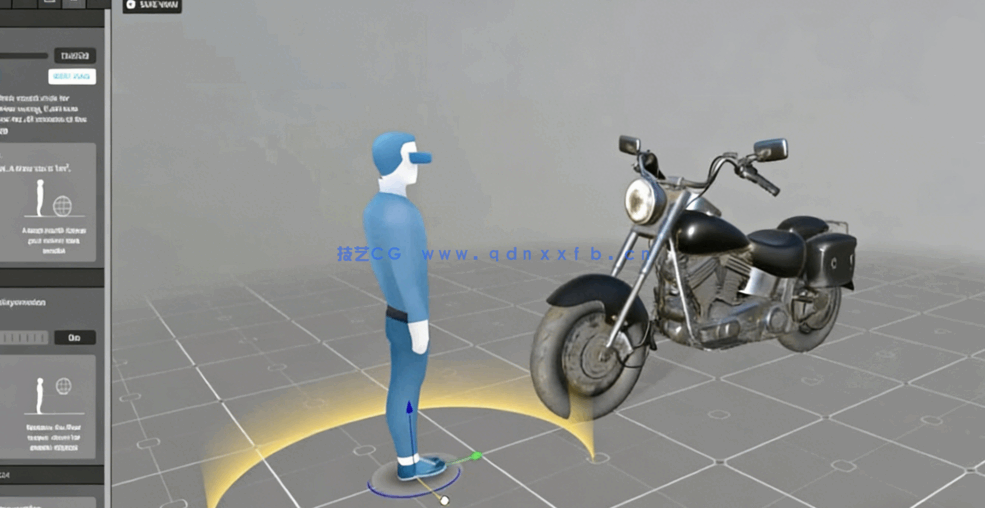 Maya摩托车硬表面建模完整制作流程视频教程(图1)