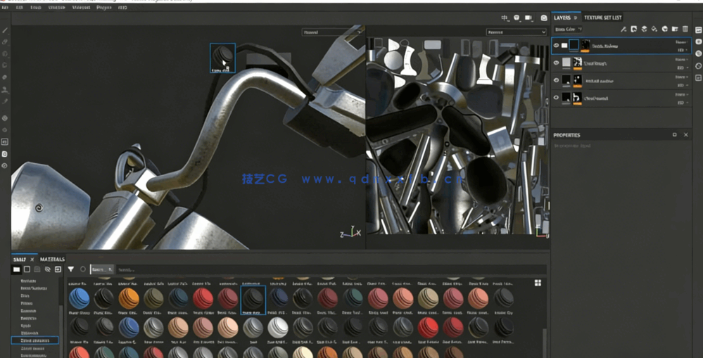 Maya摩托车硬表面建模完整制作流程视频教程(图5)