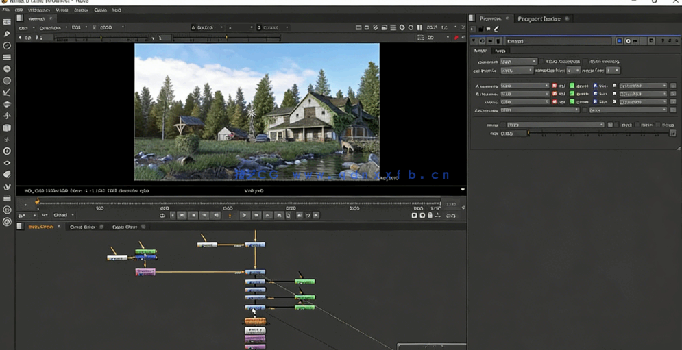 Maya与Arnold室外建筑场景灯光照明技术训练视频教程(图1)
