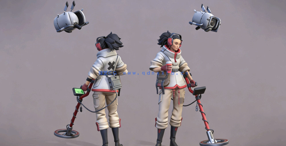  Maya与Zbrush游戏角色造型完整制作流程视频教程(图2)