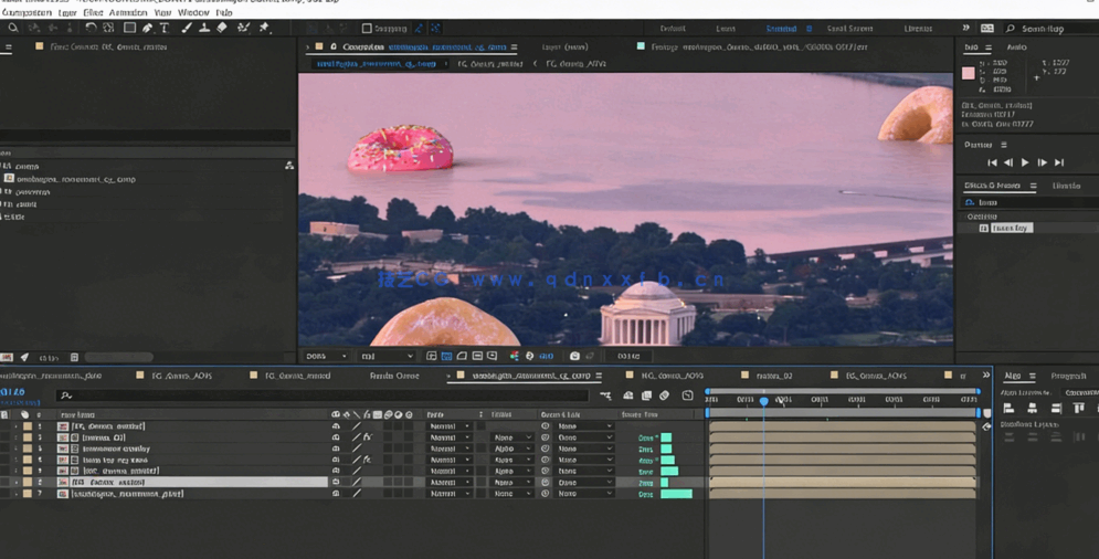 Maya和AE超现实元素VFX视觉特效实例制作视频教程(图3)