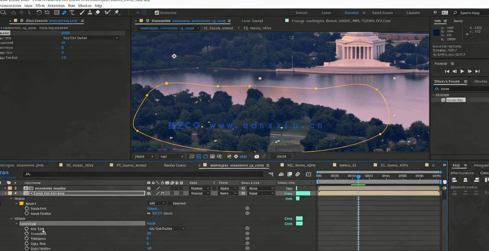 Maya和AE超现实元素VFX视觉特效实例制作视频教程(图4)