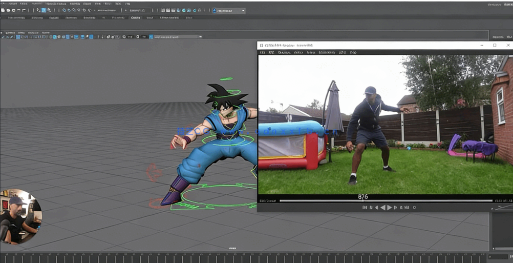 Maya七龙珠悟空绑定动画制作视频教程(图5)