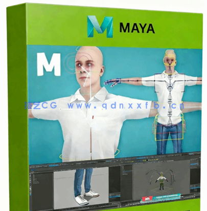 Maya中游戏角色绑定动画大师级视频课程(图1)