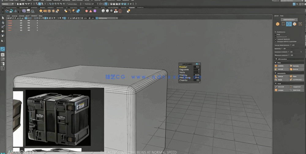 Maya与SP游戏资产模型和纹理制作全流程视频课程(图2)