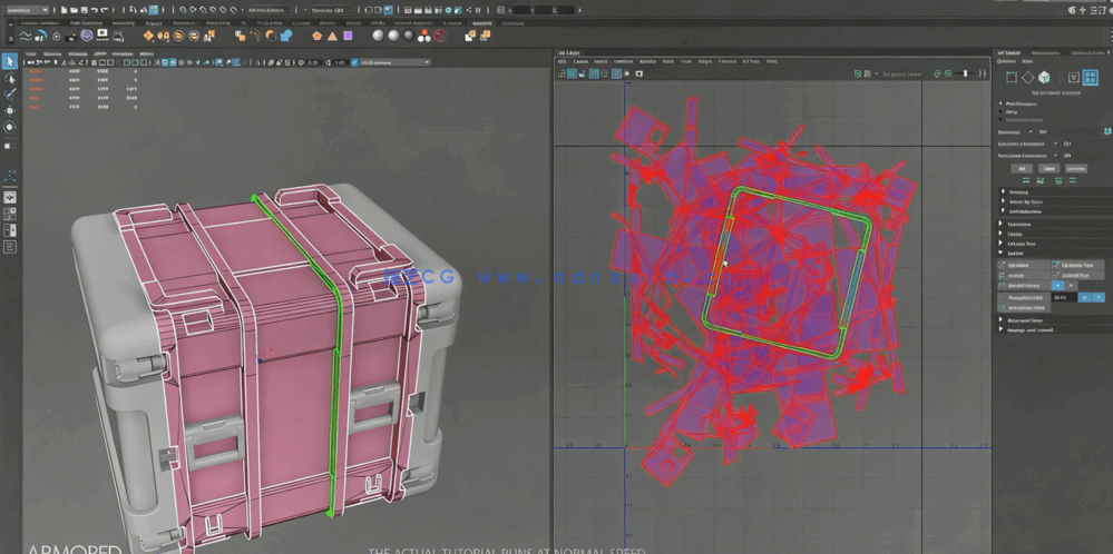 Maya与SP游戏资产模型和纹理制作全流程视频课程(图7)