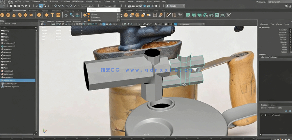  Maya逼真3D游戏道具完整制作流程视频课程(图1)