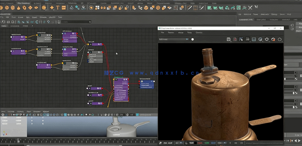  Maya逼真3D游戏道具完整制作流程视频课程(图8)