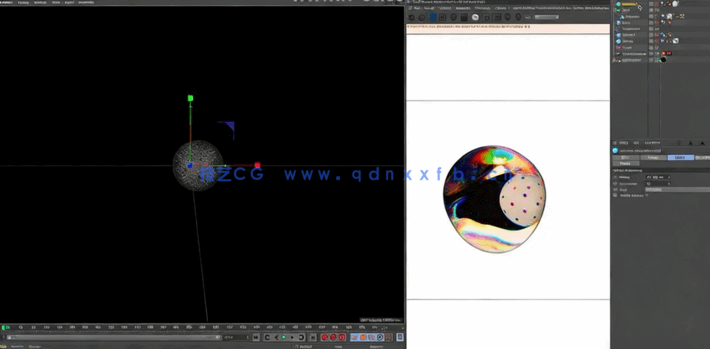 C4D与Octane超酷折射艺术特效视频教程(图3)