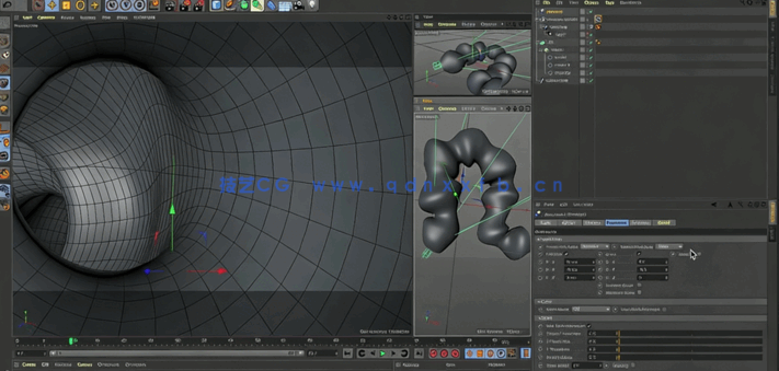 C4D医疗内窥镜腔内镜动画视频教程(图3)