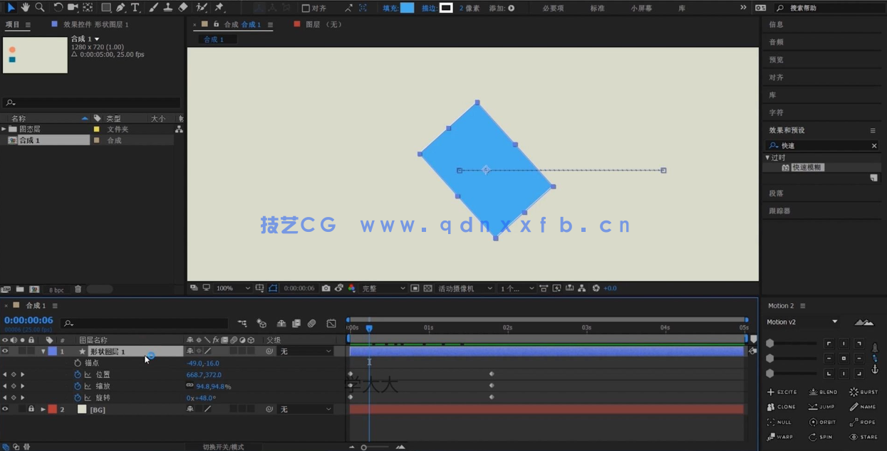 30天熟练掌握AE+C4D零基础影视特效视频教程(图2)