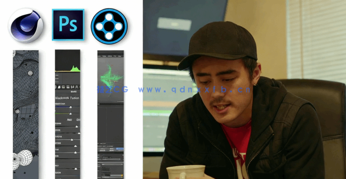 C4D中X-Particles抽象艺术渲染技术视频教程(图4)