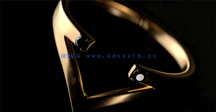 C4D商业戒指首饰可视化实例制作视频教程(图2)