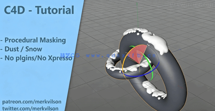 C4D超实用使用技巧实例训练视频教程(图4)