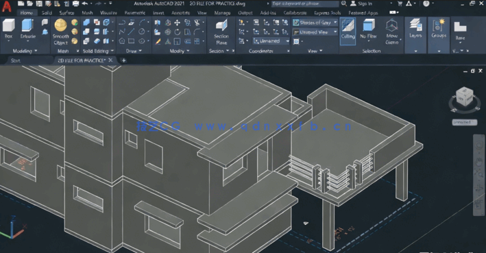 AutoCAD 30天完整学习建模与绘图技术实例训练视频教程(图4)