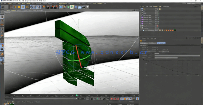 C4D贴图材质顶点映射技术视频教程 (图4)