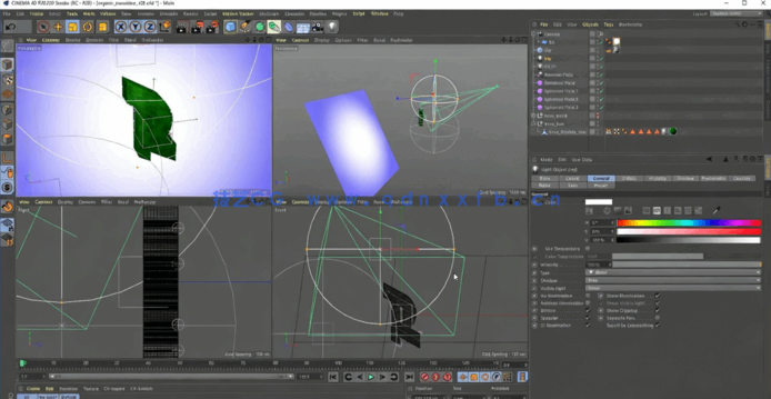 C4D贴图材质顶点映射技术视频教程 (图5)