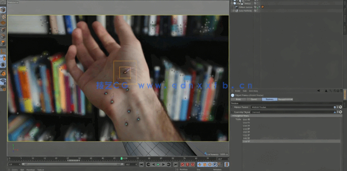 Cinema 4D中FUI虚拟动态图像制作视频教程 (图5)