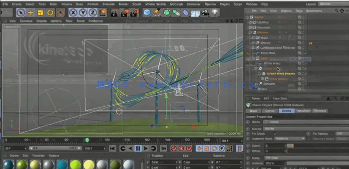Cinema 4D建模动画等基础知识训练视频教程(图3)