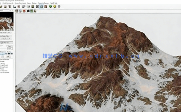 Lumion VS WorldMachine高精度低面数真实地形建模视频教程(图5)