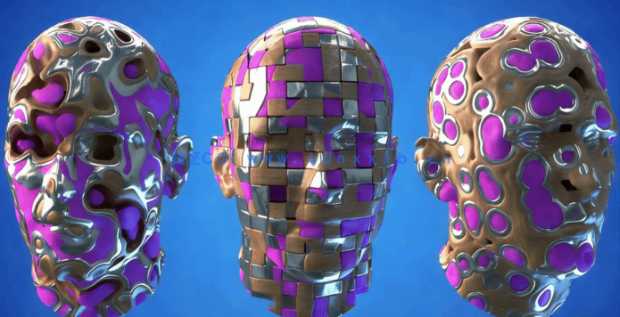 C4D超酷聚合消散艺术特效实例训练视频教程 (图2)