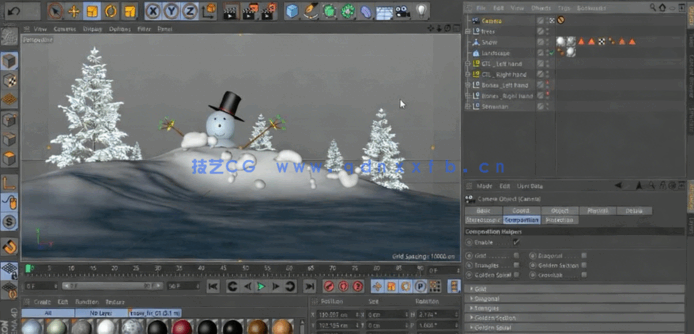 C4D R18三维动画制作基础核心技术训练视频教程(图4)
