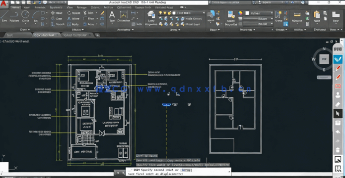 AutoCAD通过完整实例项目学习建筑设计视频教程(图5)