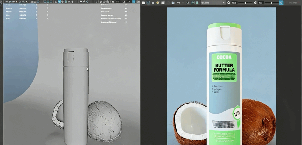 Maya与Rdshift化妆品产品级渲染实例训练视频教程(图2)