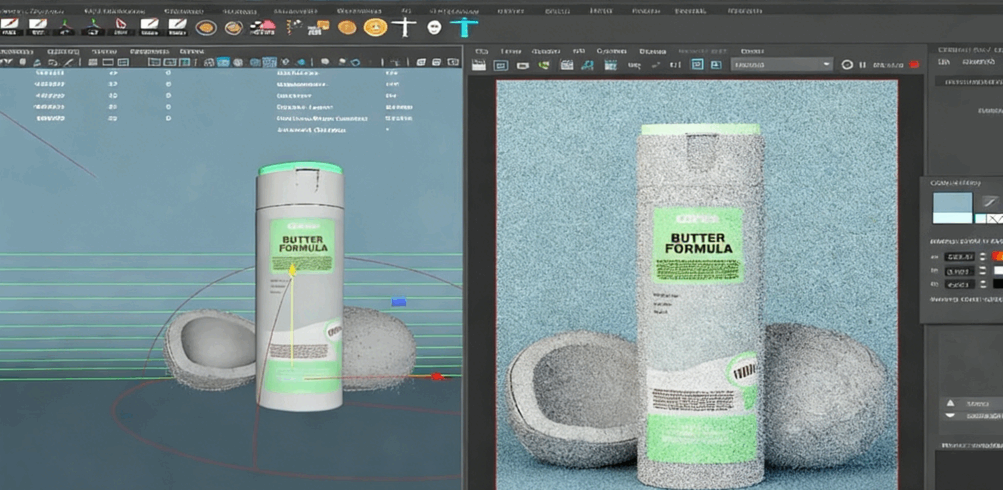 Maya与Rdshift化妆品产品级渲染实例训练视频教程(图7)
