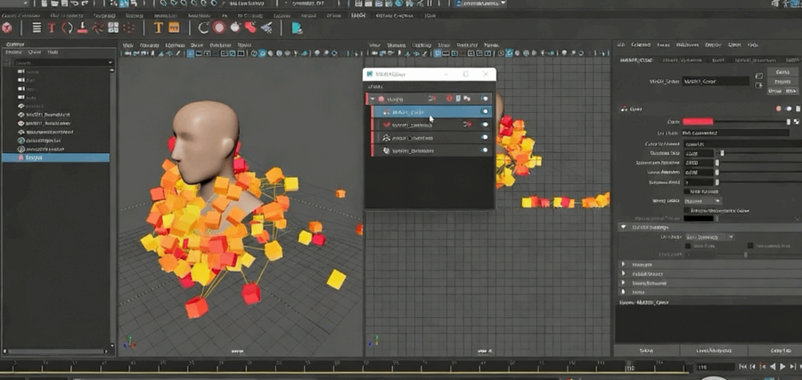 Maya中MASH模拟特效核心技术训练视频教程(图7)