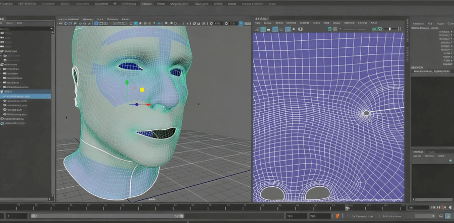 Maya和Mari男性面部毛发制作大师级视频教程 (图3)