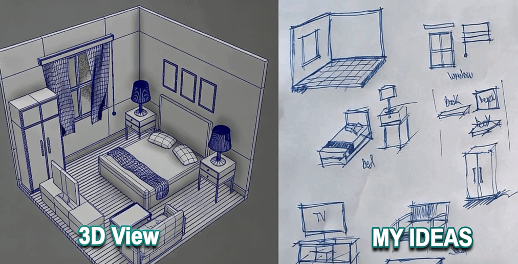Maya家居卧室实例制作训练视频教程(图1)