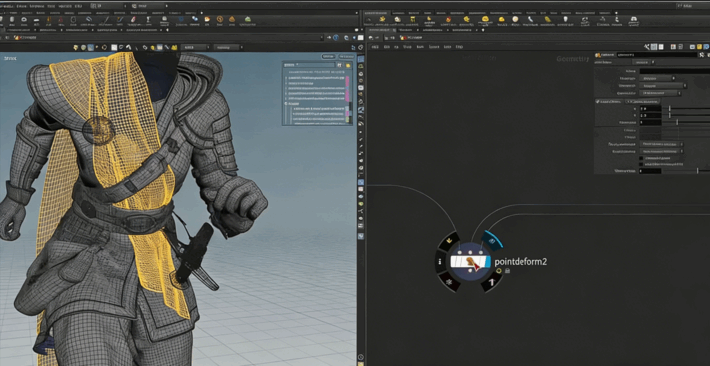 Houdini动态布料模拟专业工作流视频教程(图2)
