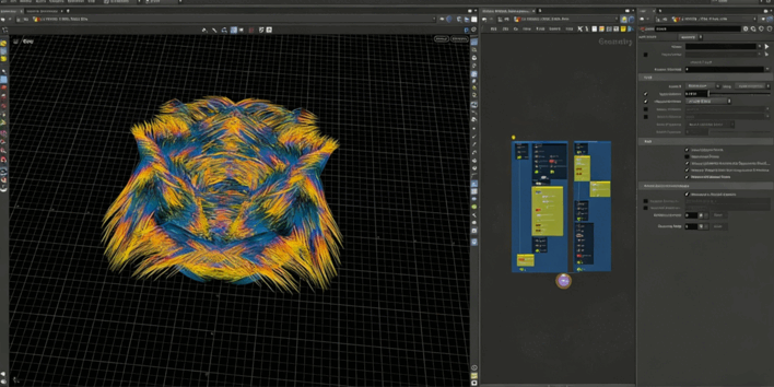 Houdini速度场模拟流体烟雾技术训练视频教程(图3)