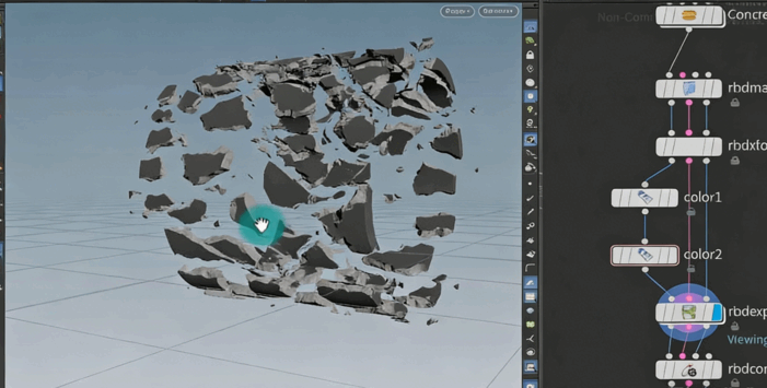 Houdini中RBD刚体模拟技术系列教程第1-4季合集(图2)