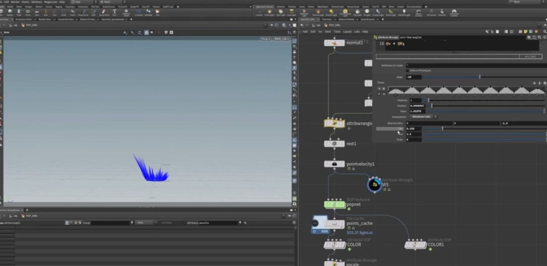 Houdini魔法烟雾爆炸VFX视效制作视频教程(图2)
