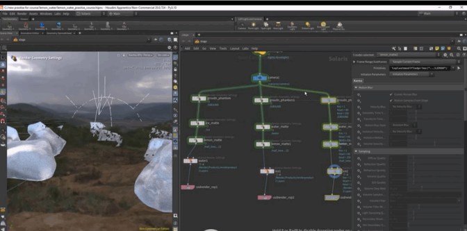  Houdini小规模液体模拟动画技术视频教程(图4)