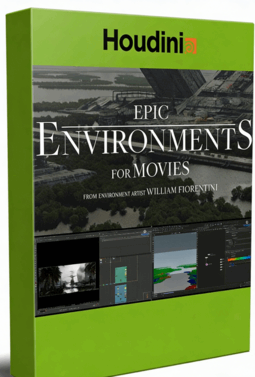  Houdini工业光魔艺术家影视级环境场景制作视频教程(图1)