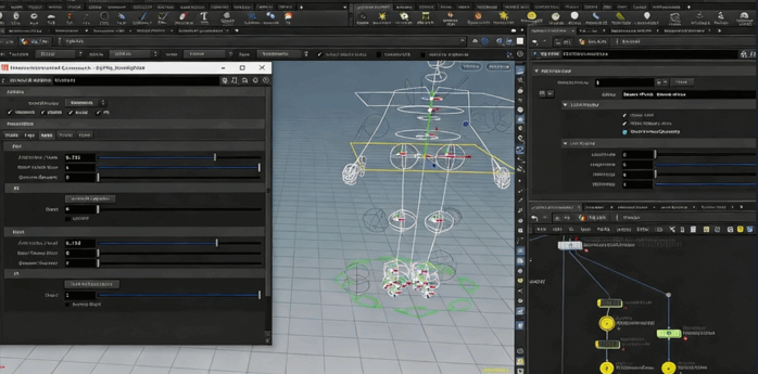 Houdini中KineFX模块游戏角色绑定关键技术视频教程(图3)
