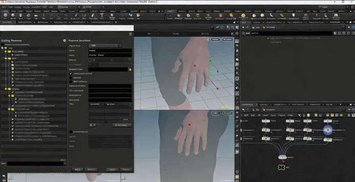 Houdini中KineFX模块游戏角色绑定关键技术视频教程(图5)