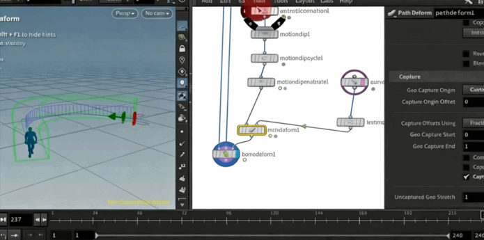 Houdini僵尸爬行消散特效制作视频教程(图4)