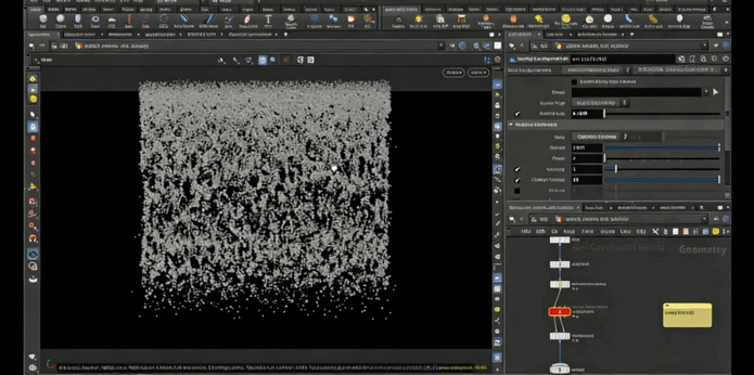 Houdini中Vellum Solver流体控制液体仿真技术视频教程(图3)