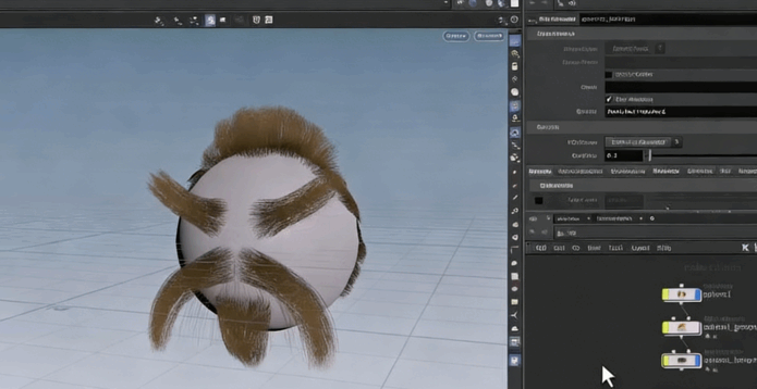 Houdini逼真动物毛发制作技术视频教程(图2)