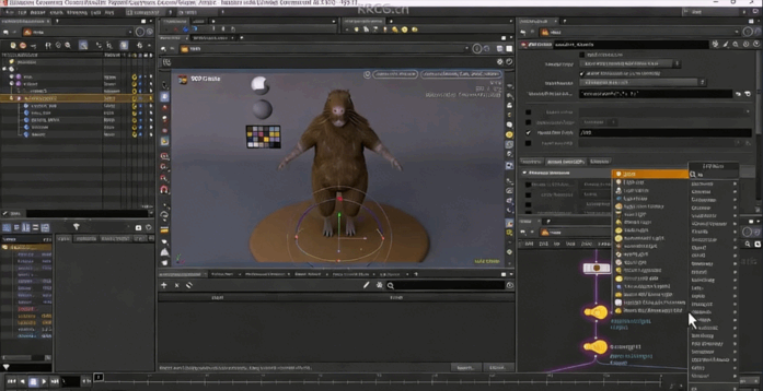 Houdini逼真动物毛发制作技术视频教程(图3)