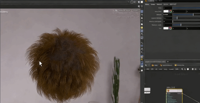 Houdini逼真动物毛发制作技术视频教程(图5)