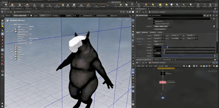 Houdini逼真动物毛发制作技术视频教程(图6)