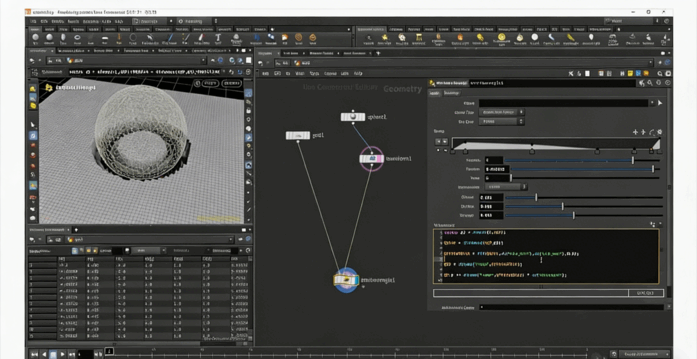 Houdini中VEX基础入门技术训练视频教程 (图5)