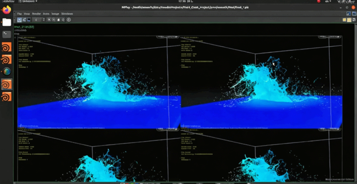 Houdini飞机撞击水面视觉特效制作流程视频教程(图4)