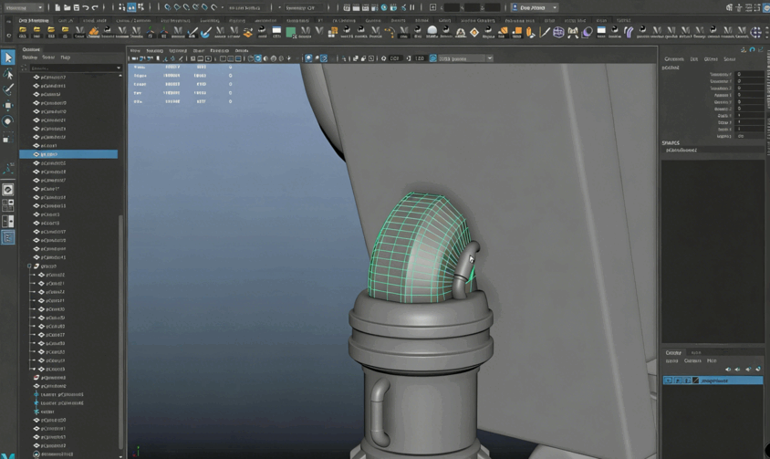 Maya与Arnold医疗无人机硬表面3D建模视频教程(图5)